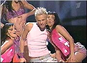 Participant from Bosnia and Herzegovina - singer Deen on the Eurovision Song Contest 2004