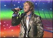 Participant from Norway - singer Knut Anders on the  Eurovision Song Contest 2004