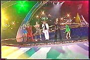  Performance of Lou from Germany on Stage of Skonto  - Hall at Eurovision Song Contest 2003