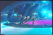  Performance of Lior Narkis from Israel on Stage of Skonto  - Hall at Eurovision Song Contest 2003