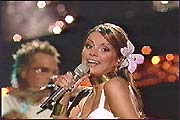 Performance of Birgitta Haukdal from Iceland on Eurovision Song Contest 2003