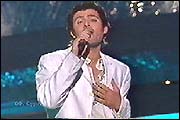 Performance of Stelios Constantas from Cyprus on Eurovision Song Contest 2003