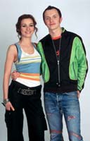 Ведущие Конкурса Песни Евровидение 2003 - Ренарс Кауперс (Renars Kaupers) и Мария Н (Marie N)