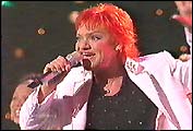 Performance of Lou Hoffner from Germany to Riga on Eurovision Song Contest 2003
