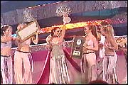 Victory of Sertab Erener from Turkey on Eurovision Song Contest 2003